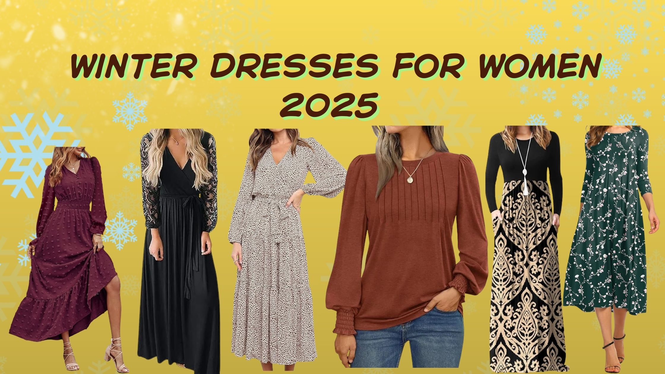 winter dresses for women 2025